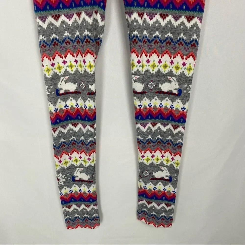 NWT Authentic American‎ Heritage Bunny Holiday Leggings